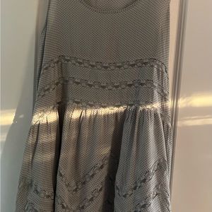 Free People Womens Voile Trapeze Slip dress/shirt